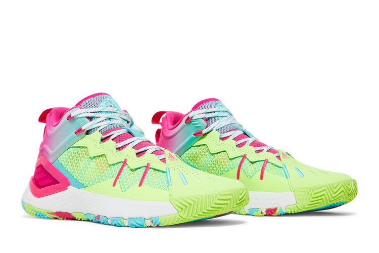 adidas D Rose Son of Chi Godspeed Signal Green Pink