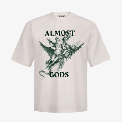 ALMOST GODS | DREAM OF THE ORIENT RELAXED TEE { OFF WHITE