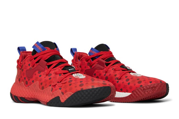 adidas Harden Vol. 6 Vivid Red Monogram