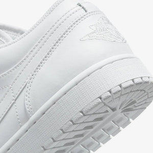 JORDAN | AIR JORDAN 1 LOW { WHITE/WHITE-WHITE
