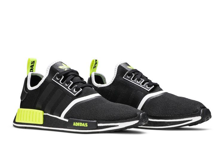 adidas NMD R1 Black Solar Yellow