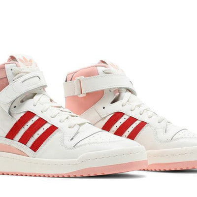 adidas Forum 84 Hi Off White Pink Red