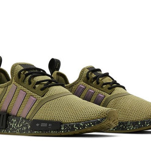 adidas NMD R1 Focus Olive Core Black Green Spark