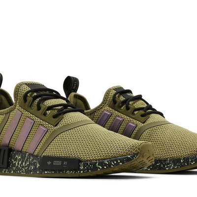 adidas NMD R1 Focus Olive Core Black Green Spark