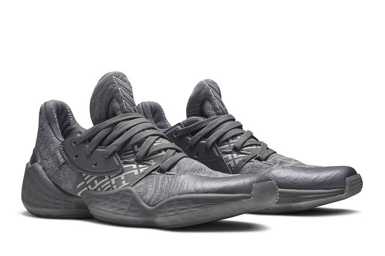 adidas Harden Vol. 4 Grey Three Cloud White