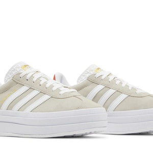 adidas Gazelle Bold Wonder Beige Collegiate Orange (Womens)
