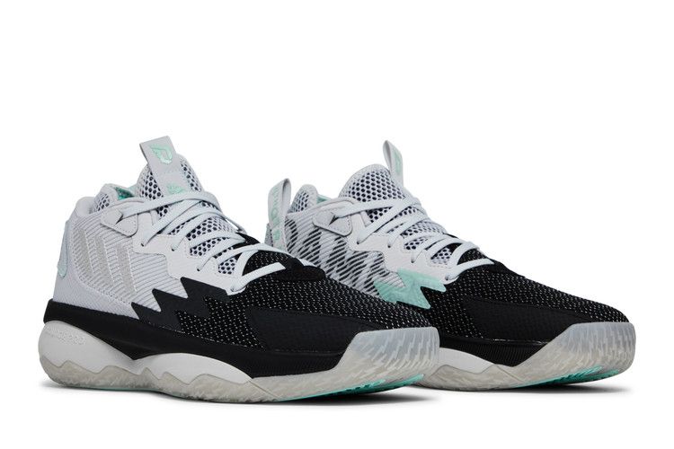 adidas Dame 8 Grey Black