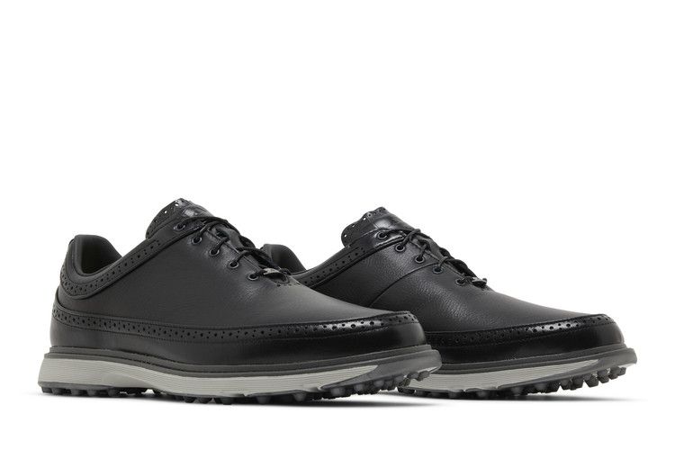 adidas MC80 Spikeless Golf Core Black Dark Silver Metallic Grey Two