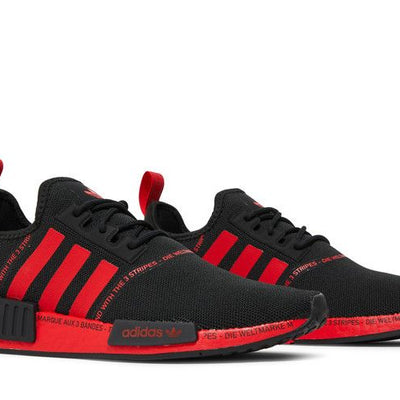 adidas NMD R1 Black Vivid Red