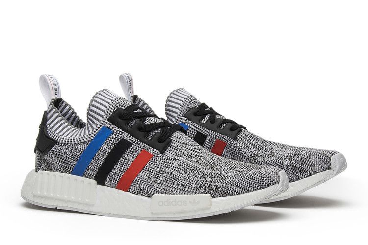 adidas NMD R1 Tri Color Stripes White