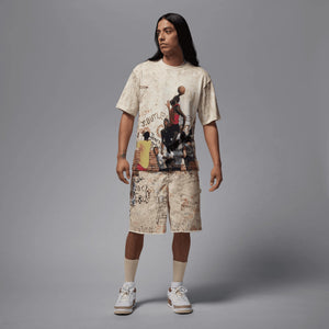 Jordan | AIR JORDAN 85 GRAPHIC T-SHIRT { SAIL/LEGEND LT BROWN/REDSTONE