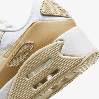 Nike | AIR MAX 90 LV8 { WHITE/TEAM GOLD-CLUB GOLD-COCONUT MILK