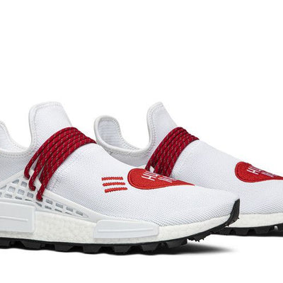 adidas NMD HU Pharrell Human Made White Red
