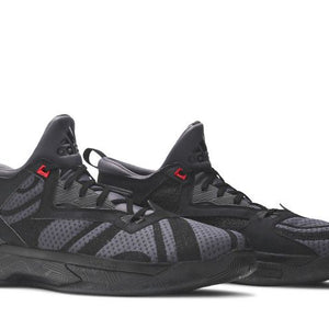 adidas D Lillard 2 Core Black Vivid Red