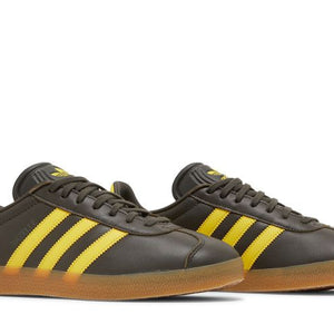 adidas Gazelle Shadow Olive Yellow Gum