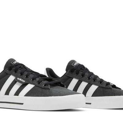 adidas Daily 3.0 Black White Canvas