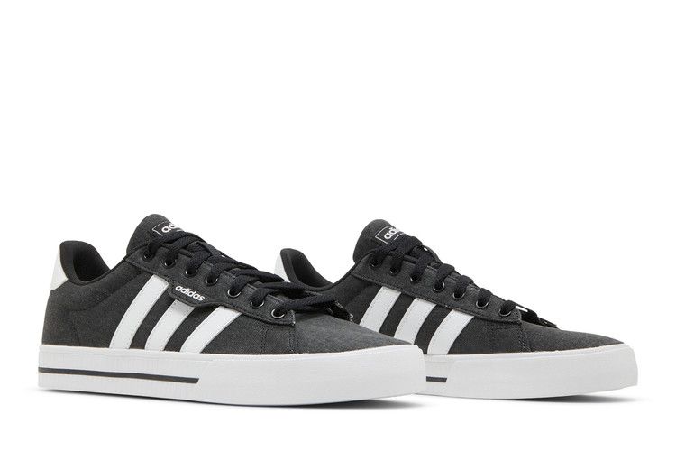 adidas Daily 3.0 Black White Canvas