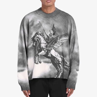 Represent | BELLEROPHON KNIT JUMPER { GREY