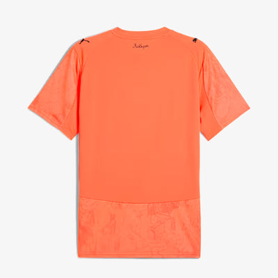 PUMA | X KIDSUPER MCFC PERFORMAANCE JERSEY { NEON SUN-PUMA BLACK