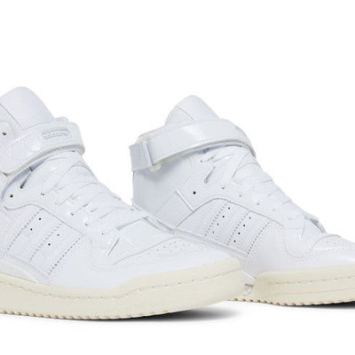 adidas Forum Mid Triple White Patent Leather (Women's)