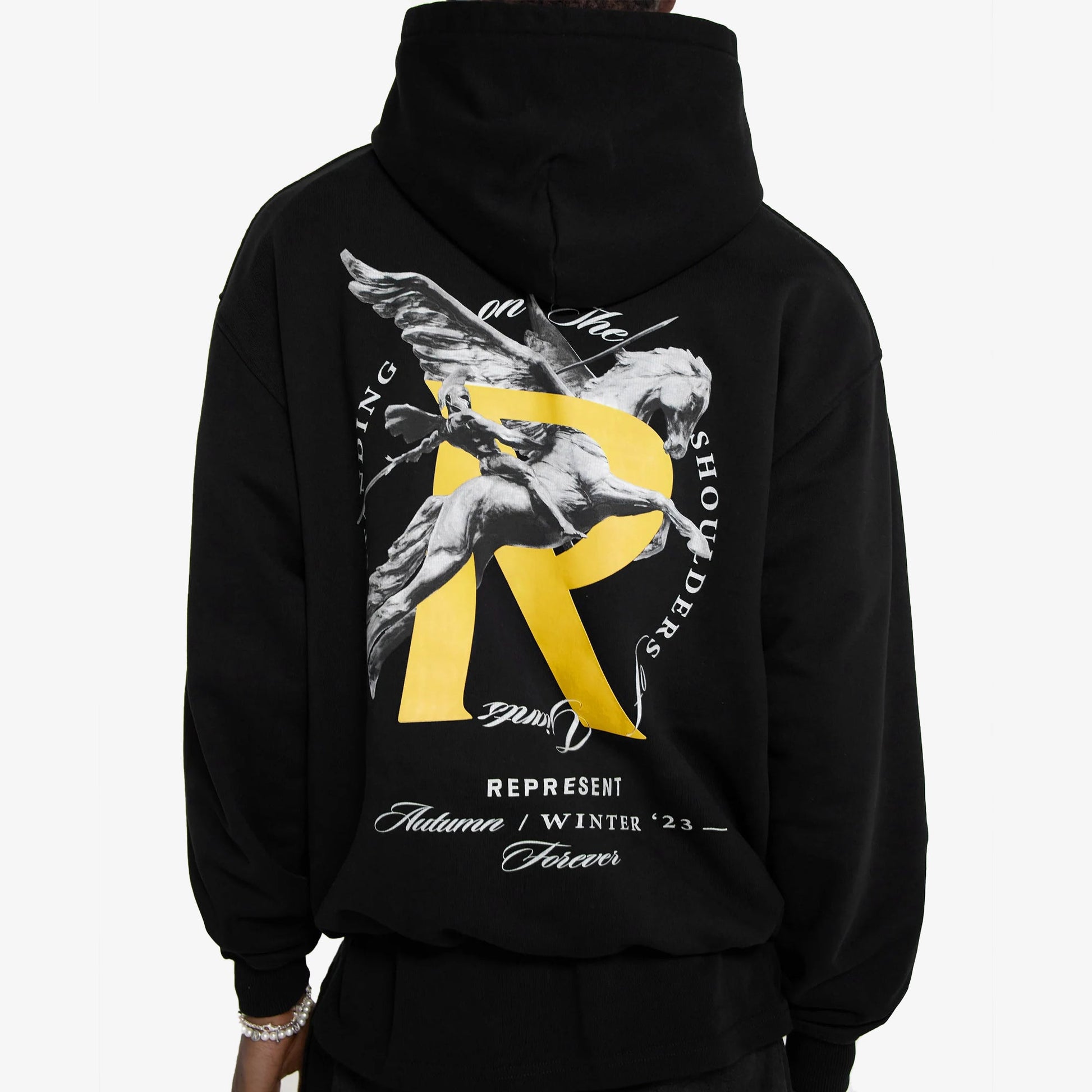 Represent | GIANTS HOODIE  { BLACK