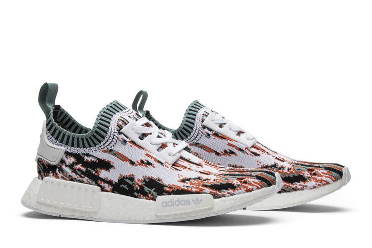 adidas NMD R1 Sneakersnstuff Datamosh Collegiate Orange