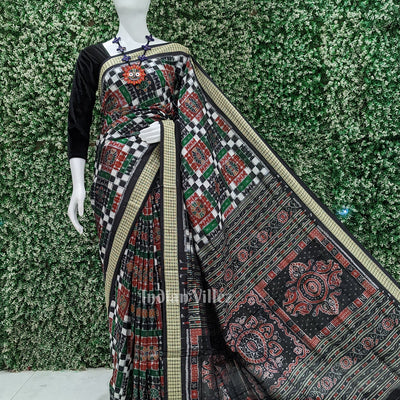 Green Utkalalaxmi Sambalpuri Silk saree