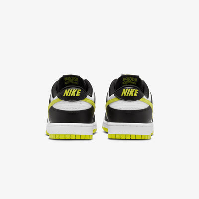 NIKE | DUNK LOW RETRO { WHITE/BRIGHT CACTUS-BLACK
