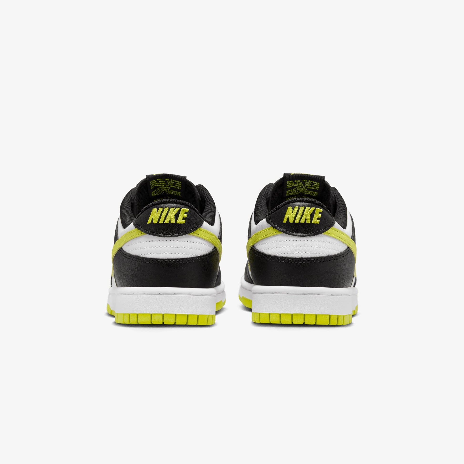 NIKE | DUNK LOW RETRO { WHITE/BRIGHT CACTUS-BLACK