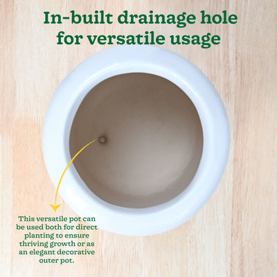 Twilight Clouds Ceramic Planter