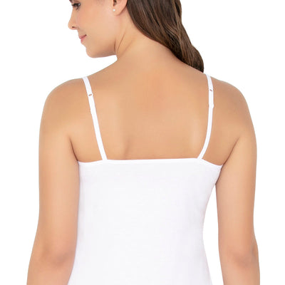 Cotton Camisole (Pack of 2) - Nude-White