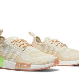 adidas NMD R1 Wonder White Signal Green (Women's)