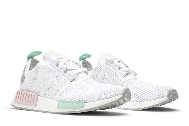 adidas NMD R1 White Grey Mint (Women's)