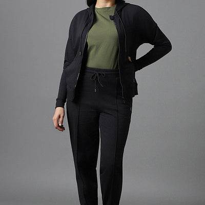 Essential Fleece Hoodie - Black