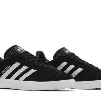 adidas Gazelle Black Silver Metallic (Women's)