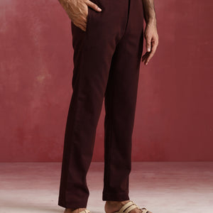trueBrowns Men's Cola Cotton Co-ord set