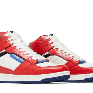 A Bathing Ape Bape Sta 88 Mid Red White Blue