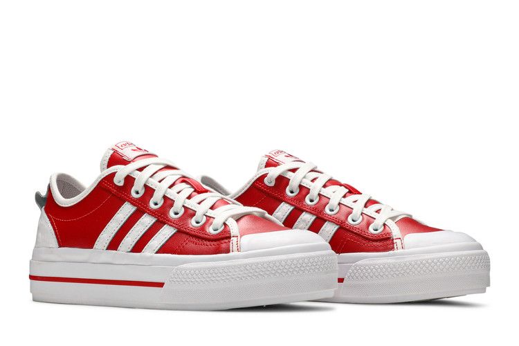 adidas Nizza RF Platform Heart Embossed Scarlet (Women's)