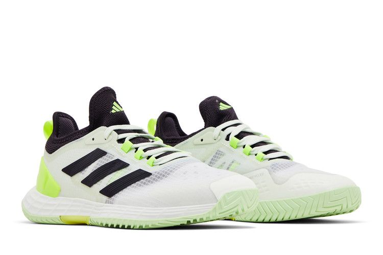 adidas Adizero Ubersonic 4.1 Cloud White Aurora Black Lucid Lemon