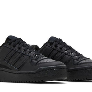 adidas Forum Bold Stripes Core Black Cloud White (Women's)