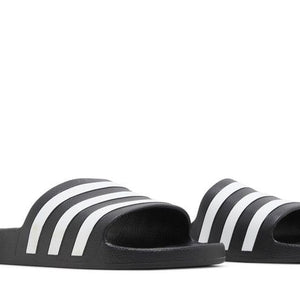 adidas Adilette Aqua Slides Core Black Cloud White