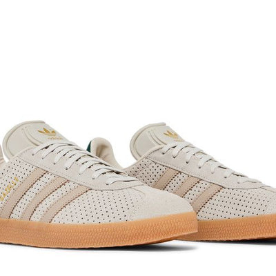 adidas Gazelle Aluminium Wonder Beige Collegiate Green