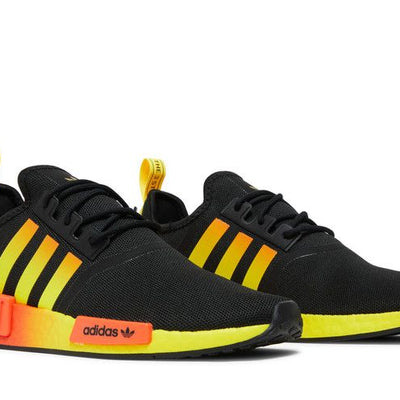 adidas NMD R1 Black Orange Yellow Gradient