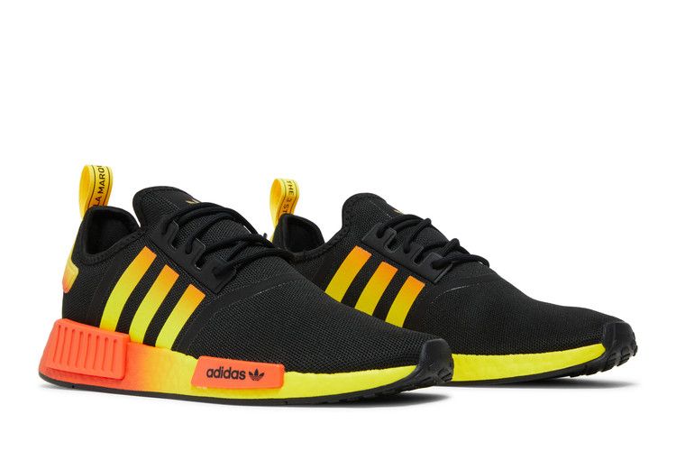 adidas NMD R1 Black Orange Yellow Gradient
