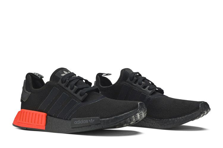 adidas NMD R1 Core Black Solar Red