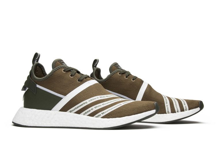 adidas NMD R2 White Mountaineering Trace Olive