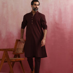 trueBrowns Men's Cola Kurta