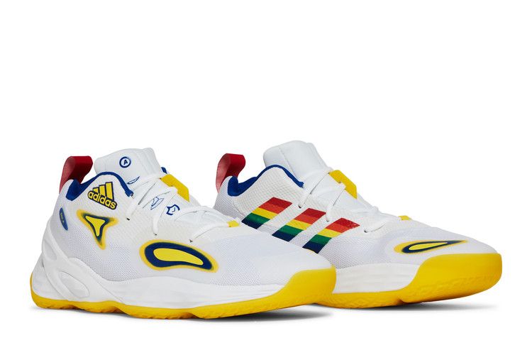 adidas Exhibit-A Cloud White Team Yellow