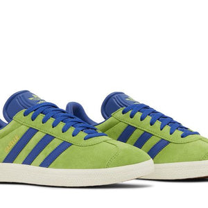 adidas Gazelle Lime Royal Blue