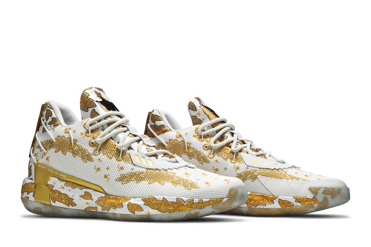 adidas Dame 7 Ric Flair White